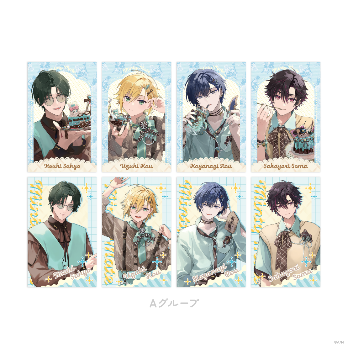 Minty Mate ランダムチェキ風カード
