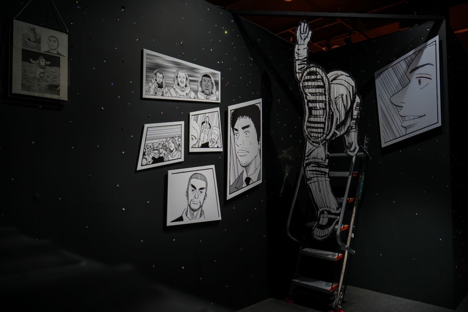 宇宙兄弟展 会場展示エリア