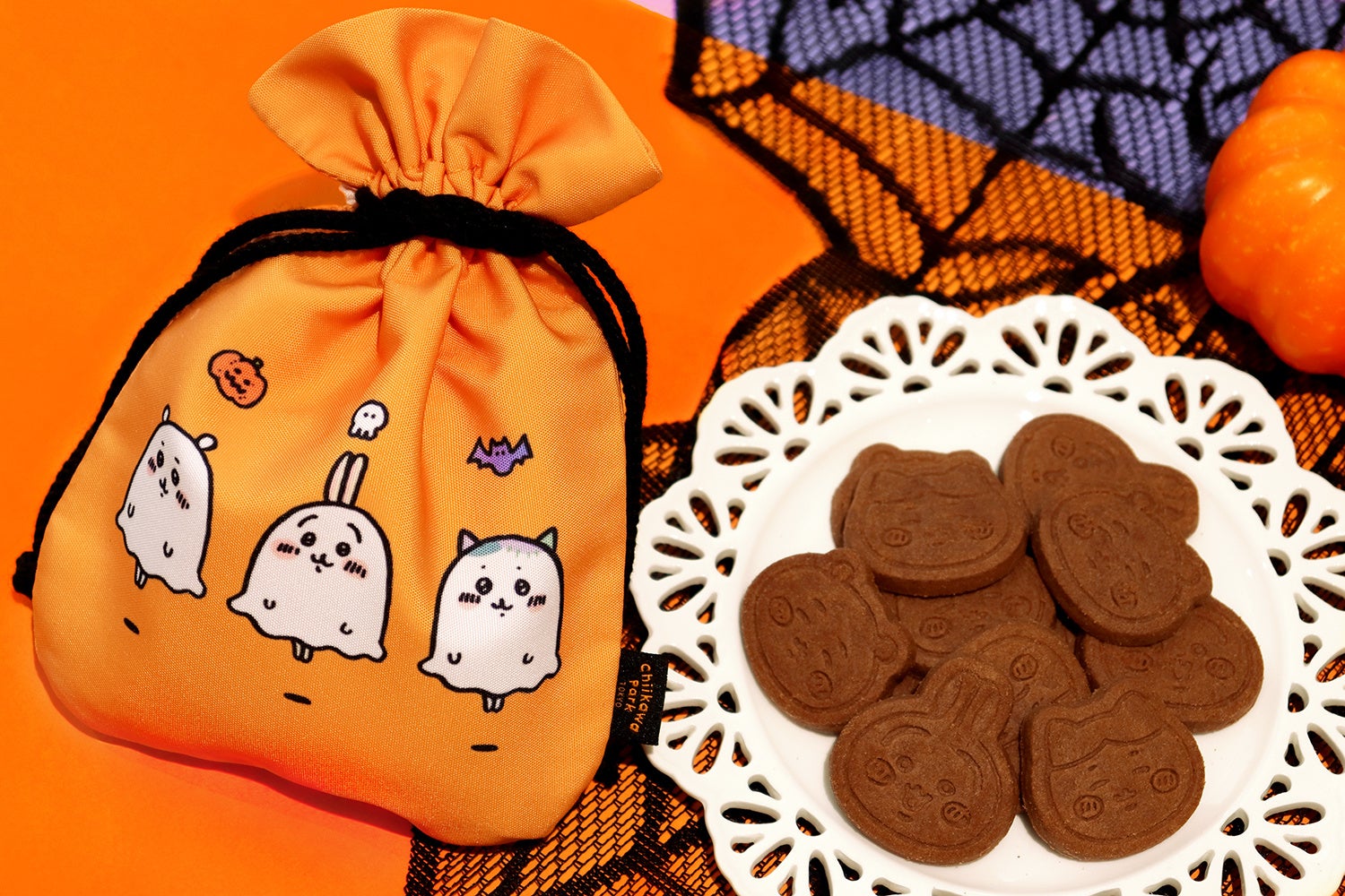 ちいかわパーク ハロウィーン巾着クッキー